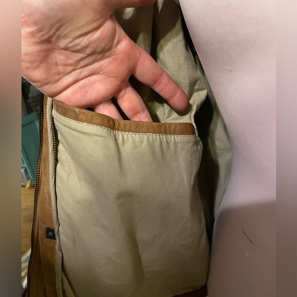 Vintage 1970’s Suede Bomber Jacket - Picture 5 of 9